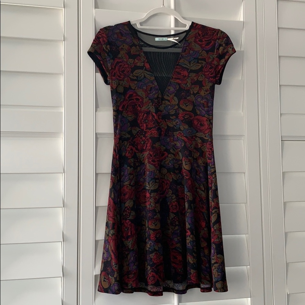 Floral Patterned Kimchi Blue Dress